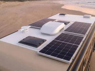 Off-grid power: batteries, solar & water